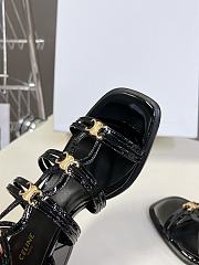 Celine Black Sandals - 3