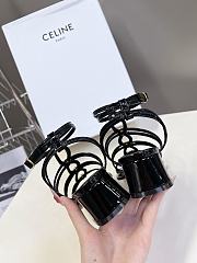 Celine Black Sandals - 4