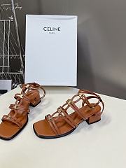 Celine Brown Sandals - 2