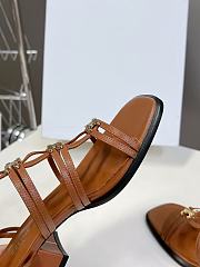 Celine Brown Sandals - 4