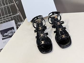 Celine Black Sandals