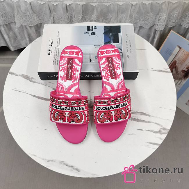 Dolce&Gabbana Pink Sandals  - 1