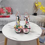 Dolce & Gabbana Keira floral Platform Sandals - 4