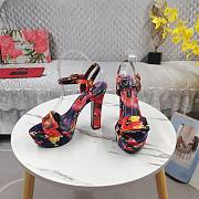 Dolce & Gabbana Keira floral Platform Sandals 01 - 1