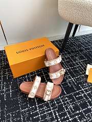 Louis Vuitton Down Red Sandals - 5