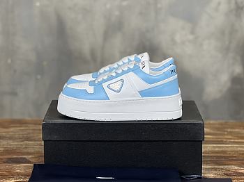 Prada Downtown In White/ Blue