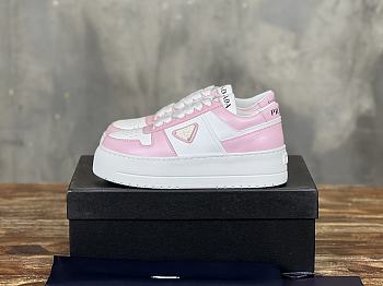 Prada Downtown In White/ Pink