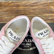 Prada Downtown In White/ Pink - 5