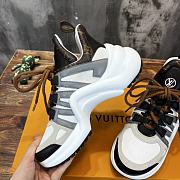 Louis Vuitton Archlight White With Brown Tie - 2