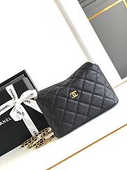 Chanel Black Caviar Handbag  - 1