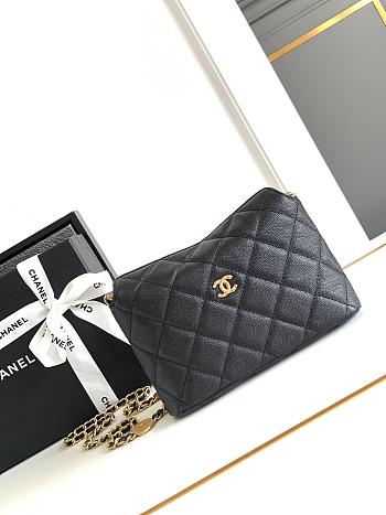 Chanel Black Caviar Handbag 