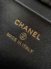 Chanel Black Caviar Handbag  - 5