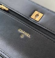 Chanel WOC Black Caviar Handbag  - 5