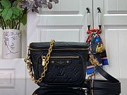 Louis Vuitton M82335 Black Monogram Mini Bumbag - 17x12x9.5cm - 1