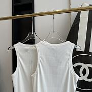 Loewe Dames White Tank Top  - 4