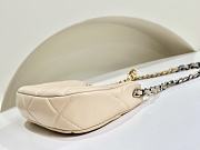 Chanel Beige Hobo Handbag - 13.5x23.5x5.3cm - 4