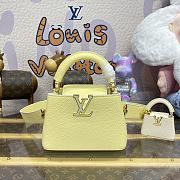 Louis Vuitton M24563 Capucines BB MiniMe Yellow Bag - 21x14x8cm - 1