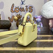 Louis Vuitton M24563 Capucines BB MiniMe Yellow Bag - 21x14x8cm - 5