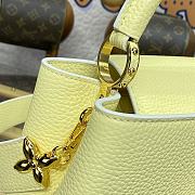 Louis Vuitton M24563 Capucines BB MiniMe Yellow Bag - 26.5x17.5x9cm - 3