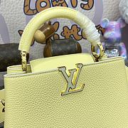 Louis Vuitton M24563 Capucines BB MiniMe Yellow Bag - 26.5x17.5x9cm - 2