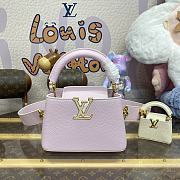 Louis Vuitton  M24120 Capucines BB MiniMe Pink Bag - 21x14x8cm - 1