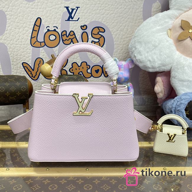 Louis Vuitton M24120 Capucines BB MiniMe Pink Bag - 26.5x17.5x9cm - 1