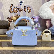 Louis Vuitton M24575 Capucines BB MiniMe Blue Bag - 21x14x8cm - 1