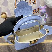 Louis Vuitton M24575 Capucines BB MiniMe Blue Bag - 21x14x8cm - 3