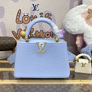 Louis Vuitton M24575 Capucines BB MiniMe Blue Bag - 26.5x17.5x9cm - 1