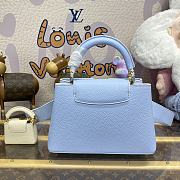 Louis Vuitton M24575 Capucines BB MiniMe Blue Bag - 26.5x17.5x9cm - 5