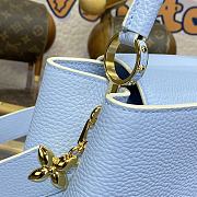 Louis Vuitton M24575 Capucines BB MiniMe Blue Bag - 26.5x17.5x9cm - 4