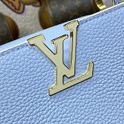 Louis Vuitton M24575 Capucines BB MiniMe Blue Bag - 26.5x17.5x9cm - 2