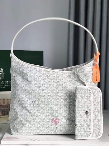 Goyard Hobo Bohème In White - 42×27×15cm