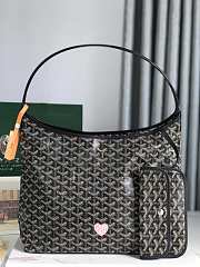 Goyard Hobo Bohème In Black - 42×27×15cm - 1