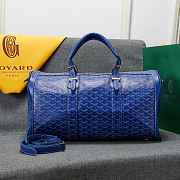 Goyard Blue Travel Bag - 48x28x22cm - 1