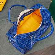 Goyard Blue Travel Bag - 48x28x22cm - 3