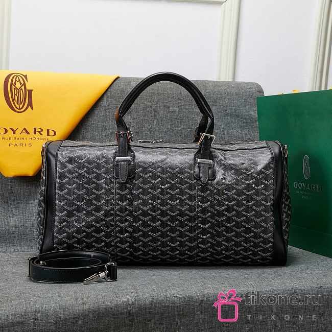 Goyard Black Travel Bag - 48x28x22cm - 1