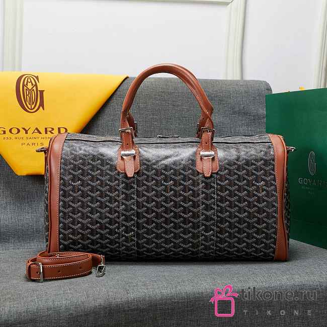 Goyard Brown Travel Bag - 48x28x22cm - 1