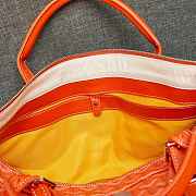 Goyard Orange Travel Bag - 48x28x22cm - 3