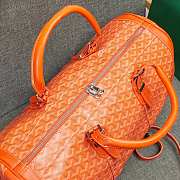 Goyard Orange Travel Bag - 48x28x22cm - 2