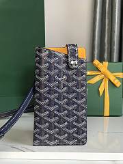 Goyard MontMartre Navy Wallet - 10x1x18cm - 1