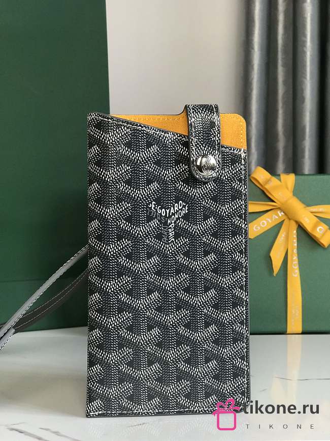 Goyard MontMartre Full Black Wallet - 10x1x18cm - 1