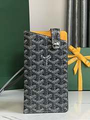 Goyard MontMartre Full Black Wallet - 10x1x18cm - 1