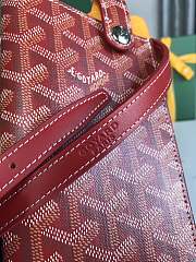 Goyard MontMartre Red Wallet - 10x1x18cm - 4