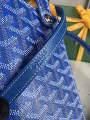 Goyard MontMartre Blue Wallet - 10x1x18cm - 4