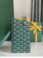 Goyard MontMartre Green Wallet - 10x1x18cm - 1