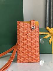 Goyard MontMartre Orange Wallet - 10x1x18cm - 1