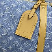 Louis Vuitton M25334 Keepall Bandouliere 45 Denim - 45×27×20cm - 2