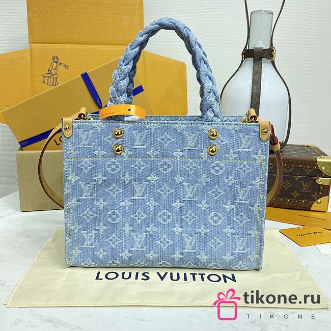 Louis Vuitton OnTheGo Denim PM M24897 - 28x23x10.5cm - 1