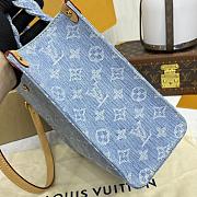 Louis Vuitton OnTheGo Denim PM M24897 - 28x23x10.5cm - 5